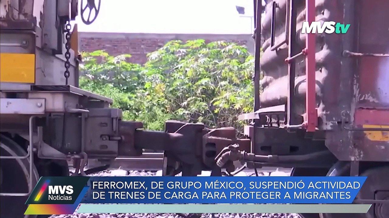 Ferromex suspendió actividad de trenes de carga para proteger a migrantes