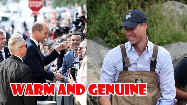 Prince William was praised by American media as warm and sincere during his visit to New York