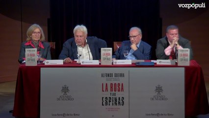 Felipe González avisa: "No puede haber amnistía y no podemos dejarnos chantajear por nadie"