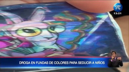 Droga en fundas de colores, la nueva modalidad para captar a niños en Ecuador