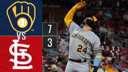 Resumen Cerveceros de Milwaukee vs Cardenales de San Luis / MLB 19-09-2023