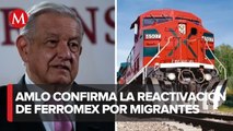 AMLO confirma que Ferromex reinició operación tras suspensión por migrantes