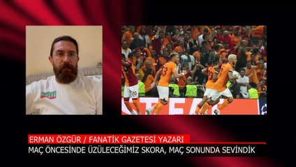 Flaş Galatasaray açıklaması: Üzüleceğimiz skora sevindik!