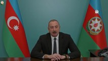 Aliyev, Karabağ'da ateşkesle sonuçlanan antiterör operasyonu sonrası halka seslendi