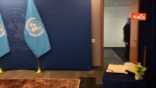 Meloni all'Assemblea generale Onu incontra Guterres, ecco la stretta di mano fra i due