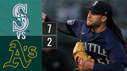 Resumen Marineros de Seattle vs Atléticos de Oakland / MLB 19-09-2023