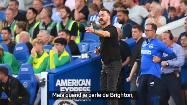 Brighton - De Zerbi : Ne pas perdre notre ADN