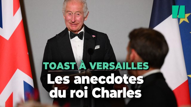 Visite de Charles III à Versailles : Édith Piaf et vin français… Les petites anecdotes du roi lors de son toast