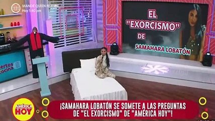 Samahara Lobatón reacciona al beso de Youna y misteriosa mujer.