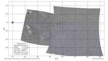 La sonda Parker registra una eyección de masa coronal (CME)