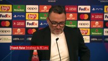Franck Haise : « On va prendre le point qu’on a mérité » - Foot - C1 - Lens