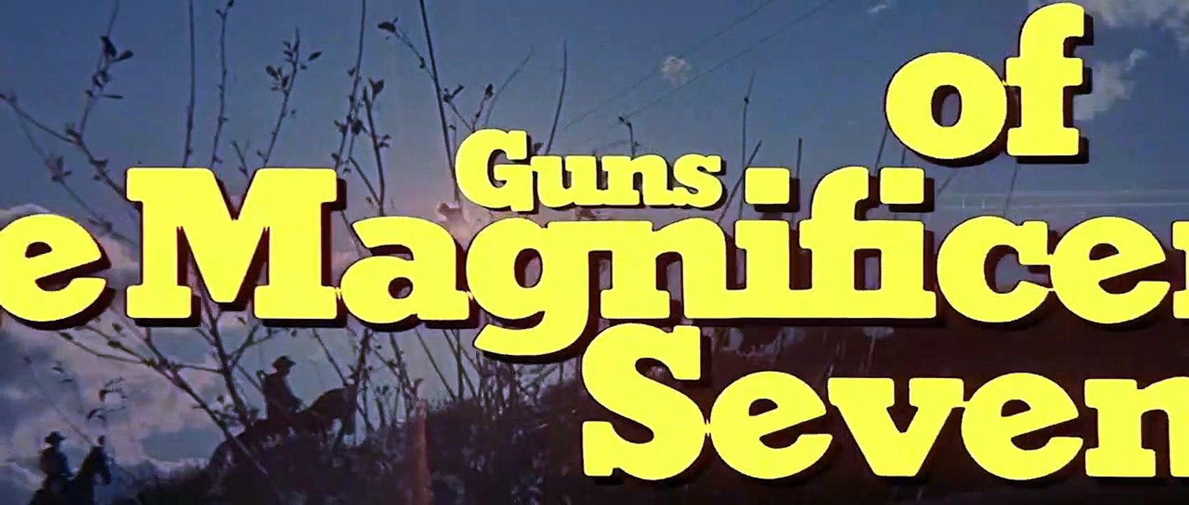 Les Colts des sept mercenaires Bande-annonce (FR)