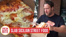 Barstool Pizza Review - Slab Sicilian Street Food (Portland, ME)