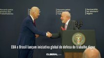 EUA e Brasil lançam iniciativa global de defesa do trabalho digno