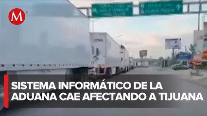 Industria en Tijuana pierde millones al día tras caída del sistema informático de la aduana