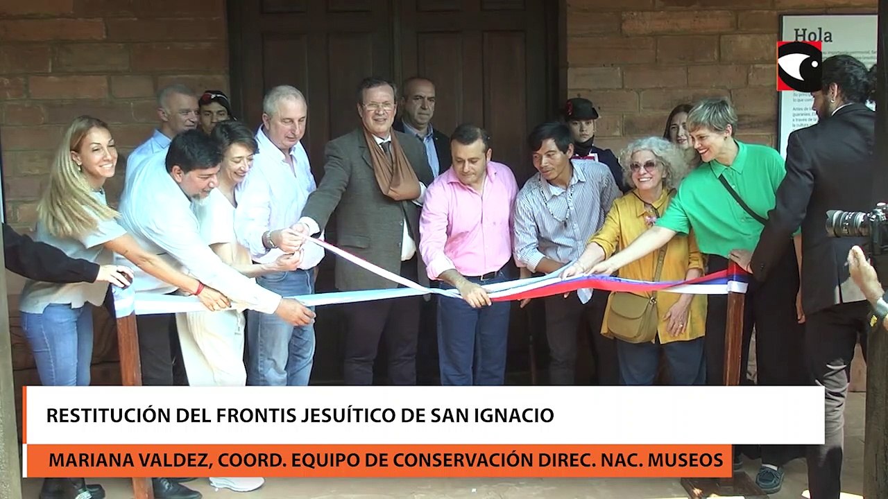 Recuperación del frontis jesuítico de San Ignacio
