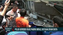 Gerebek Pabrik Miras di Jakarta Barat, Polisi Sita 4 Ribu Botol Lebih Ciu Siap Edar