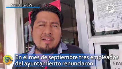 En el mes de septiembre tres empleados del ayuntamiento renunciaron