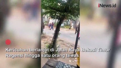 Satu Orang Tewas Puluhan Lain Diamankan, 2 Kelompok Ormas Bentrok di Bekasi