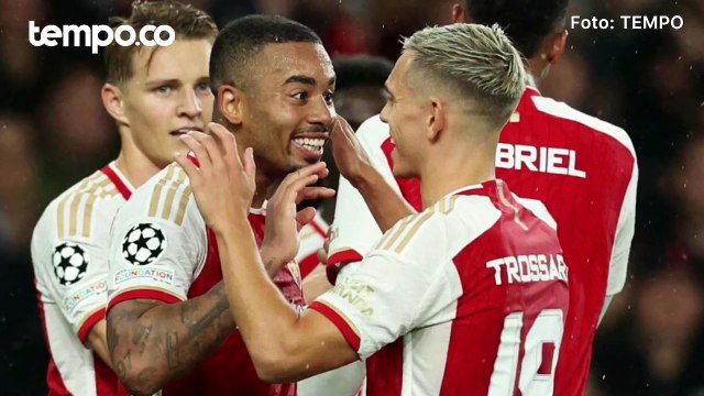 Setelah Enam Tahun Absen, Arsenal Awali Liga Champions Dengan Kalahkan PSV Eindhoven 4-0