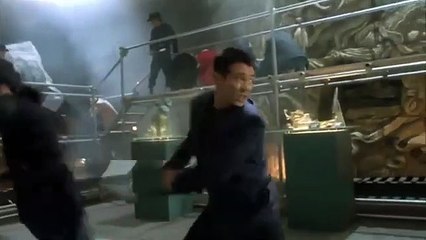 Father & Son Fight the Bad Guys - Jet Li VS Yu Rongguang