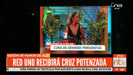 Red Uno recibió la ''Cruz Potenzada'' en la Sesión de Honor de la ALD