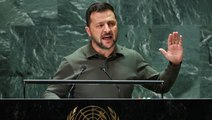 Zelenskyy calls out Russian 'genocide' in Ukraine, demands action at UN