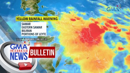 Tải video: Iba't ibang babala ang itinaas ngayon sa ilang bahagi ng Visayas dahil sa masamang panahon | GMA Integrated News Bulletin