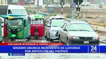 Lluvias inusuales en Lima y el Callao: Senamhi detalla pronóstico hasta el 22 de septiembre