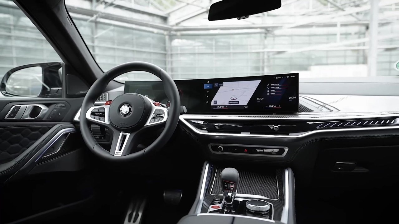 Der neue BMW X5 M Competition und der neue BMW X6 M Competition - M typisches Bedienkonzept, neue digitale Dienste