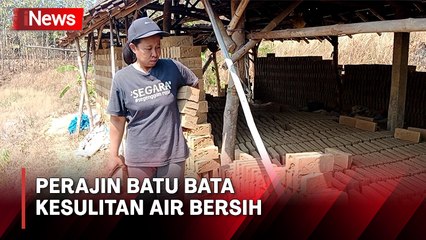 Musim Kemarau, Perajin Batu Bata di Blora Kesulitan Air Bersih