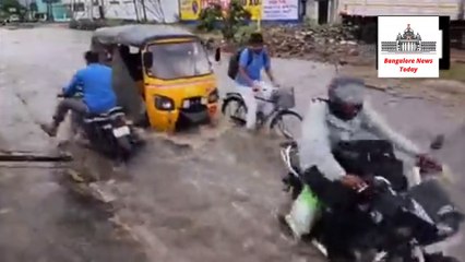 Chennai-Bengaluru National Highway Waterlogging