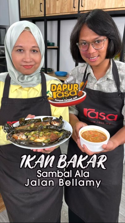 Ikan Bakar Sambal Ala Jalan Bellamy, Makan Dengan Air Asam Memang Sedap!