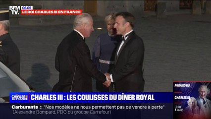 Visite de Charles III en France: dans les coulisses d'un dîner royal