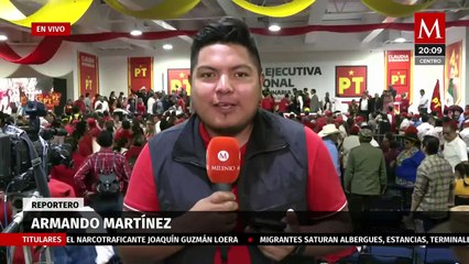 El Partido del Trabajo arropa y reconoce a Claudia Sheinbaum