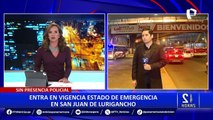San Juan de Lurigancho: poca presencia policial en el ingreso al distrito