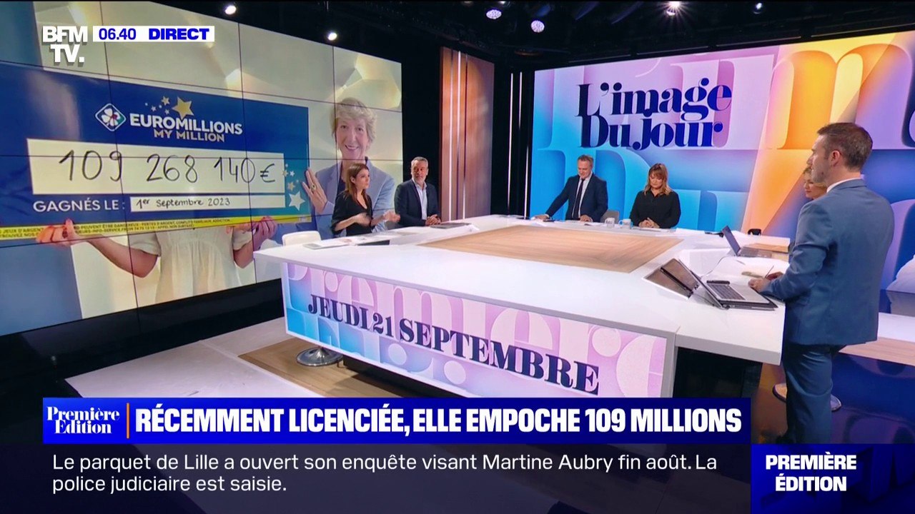 La gagnante du jackpot de 109 millions d'euros à l'Euromillions venait de se faire licencier