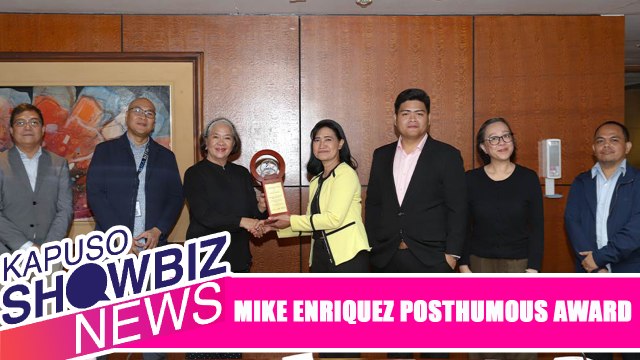 Kapuso Showbiz News: Mike Enriquez, binigyang-pugay ng mga dating katrabaho
