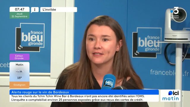 Karine Cailleaux directrice de l'appelation Blaye - Côtes de Bordeaux