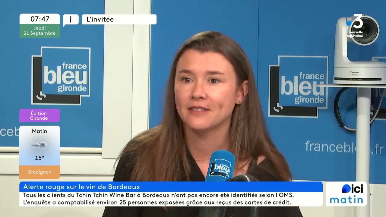 Karine Cailleaux directrice de l'appelation Blaye - Côtes de Bordeaux