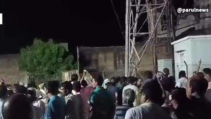 चूरू- 11 घंटे के बाद मोबाइल टावर से नीचे उतरा युवक, जानें क्या थी मांग?
