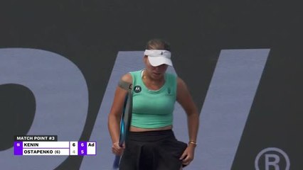 Guadalajara - Ostapenko chute, Kenin confirme sa grande forme
