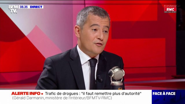 Gérald Darmanin: S'il n'y avait pas de consommation de drogues, il n'y aurait pas de point de deal, ni d'enfant de 10 ans tué