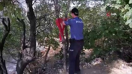 Edirne'de Yangında Türk Bayrağı Koruma Altına Alındı