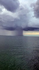 Storm Cells Sits On Lake Simcoe