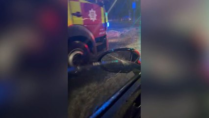 Commuters hit with early morning disruption after deluge of rain