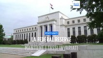 La Federal Reserve lascia invariati i tassi