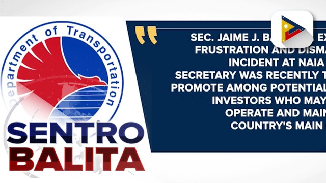 DOTr, pinakakasuhan ang screening officer na lumunok ng dolyar mula sa isang dayuhan sa NAIA