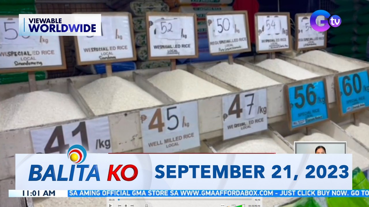 Balita Ko: September 21, 2023