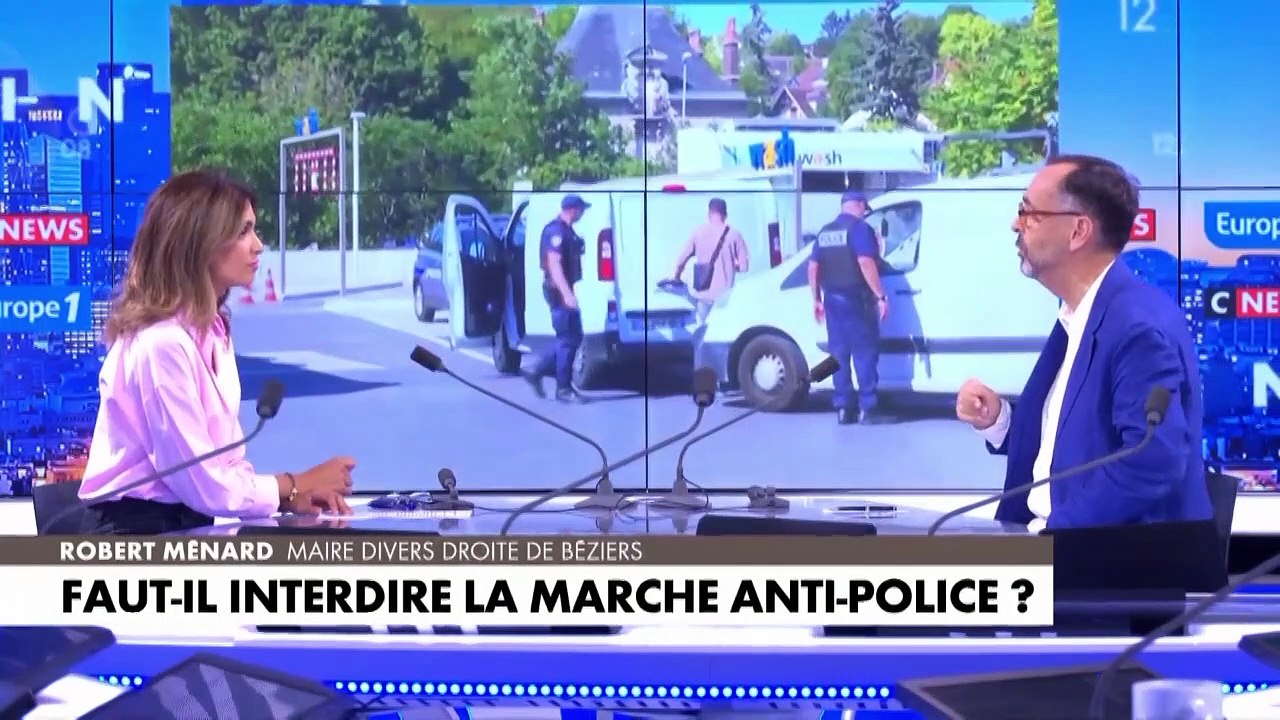 Manifestation contre les violences policières : «La manifestation de samedi est une honte», juge Robert Ménard
